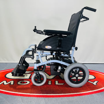 Abilize Pursuit Folding Powerchair (18" Seat) inc Attendant Bracket