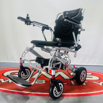 2025 Ex-Display Careco Li-Tech Metis Autofold Portable Folding Electric Wheelchair Powerchair