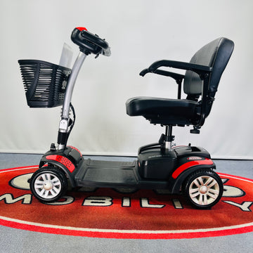 2024 Ex Demo Li-Tech Spectrum Lightweight Portable Mobility Scooter (Red)