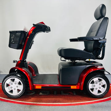 Pride Colt Pursuit 8 mph Mobility Scooter Buggy (Red)