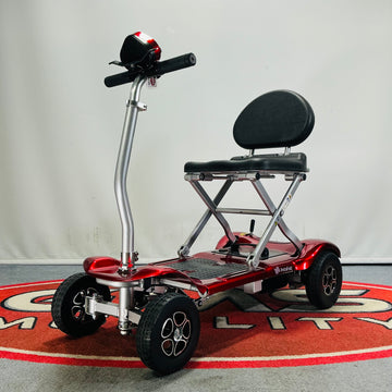 2023 Livewell Instafold Auto Folding Mobility Scooter (Red)