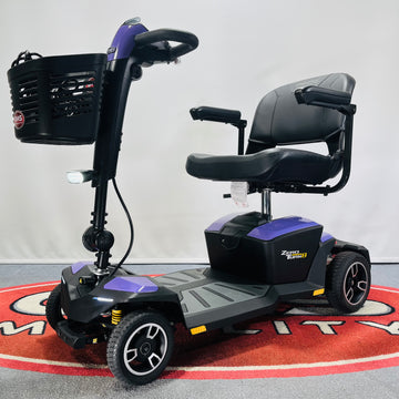 Pride Jazzy Zero Turn 8 Portable Mobility Scooter (Purple)