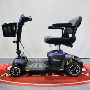 Pride Jazzy Zero Turn 8 Portable Mobility Scooter (Purple)