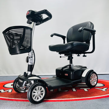 Ex Demo 2024 Li-Tech Spectrum Lightweight Portable Mobility Scooter (White)