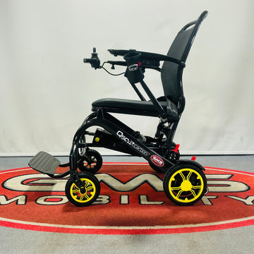 Quickie Q50R Carbon Fibre Powerchair - 14.5kg! (Yellow)