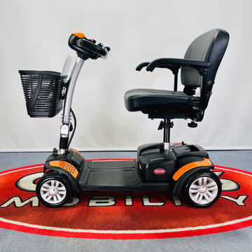 Ex Demo 2025 Li-Tech Spectrum Lightweight Portable Mobility Scooter - Orange