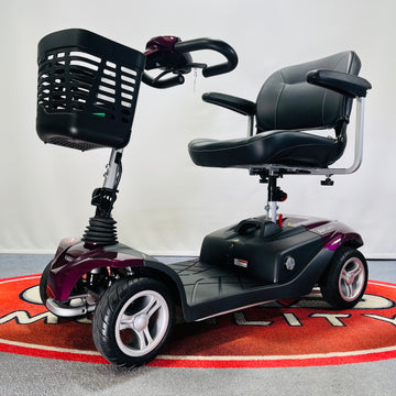 Motion Healthcare Airium Portable Mobility Scooter Purple