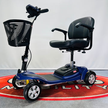 2025 Ex Demo Li-Tech Neon 15 Lightweight Portable Lithium Mobility Scooter (Purple)