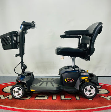 Pride Apex Rapid Portable Mobility Scooter (Blue)