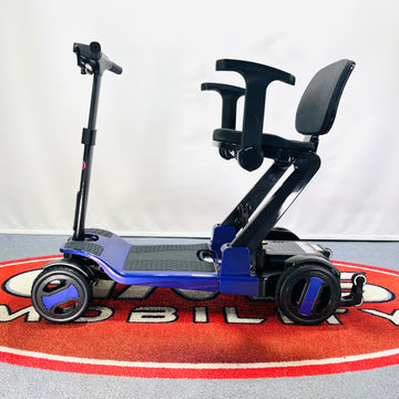 2025 Ex Demo Pride GoGo Carbon Folding Mobility Scooter (Purple)
