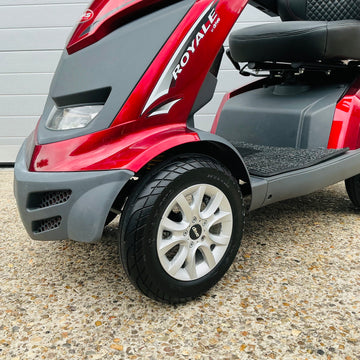Drive Royale 4 Mobility Scooter Buggy (Red) - 49 miles!