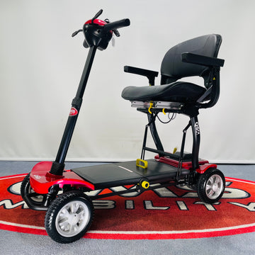 CareCo QS4 Auto Folding Portable Mobility Scooter (Red)