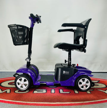 2025 Discover Mobility Rider Portable Mobility Scooter (Purple)