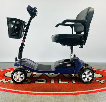 Ex-Demo Li-Tech Neon 15 Lightweight Portable Mobility Scooter (Purple)