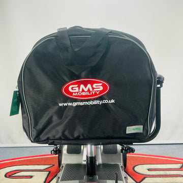 GMS Mobility Black Scooter Contour Rear Seat Storage Bag