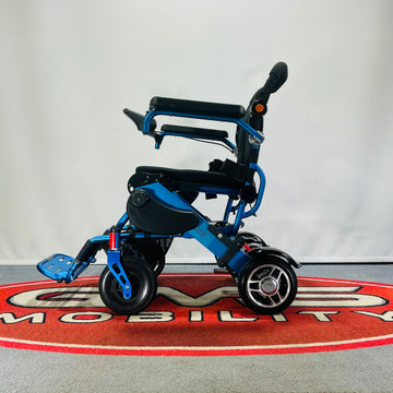 Motion Healthcare Foldalite Folding Powerchair (Blue)