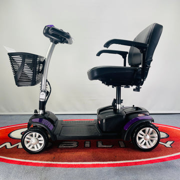 2025 Ex Display Li-Tech Spectrum Lightweight Portable Mobility Scooter (Purple)