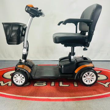 Ex-Demo Li-Tech Spectrum Portable Lithium Mobility Scooter (Orange) - 26 Mile Range!