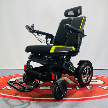Glebe The Ultra Comfort Elite YE200R Portable Folding Powerchair