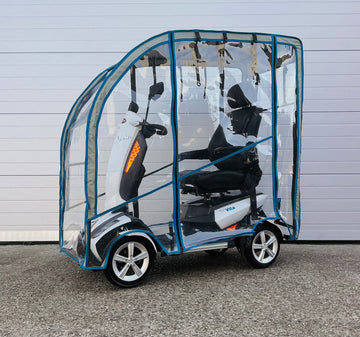 TGA Vita 8mph Mobility Scooter Buggy inc Canopy - Only 3 Miles!