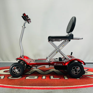2023 Livewell Instafold Auto Folding Mobility Scooter (Red)