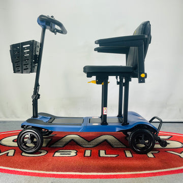 2025 Scooterpac Atom Fold Portable Mobility Scooter 14.2kgs + Extra Battery