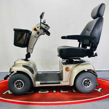 2025 Ex Demo CareCo Titan Mobility Scooter Buggy (Champagne)