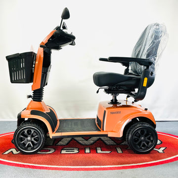 2025 Ex Display CareCo Traverse 8 mph Mobility Scooter Buggy (Orange)