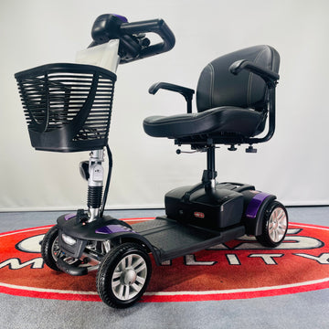 2025 Ex Display Li-Tech Spectrum Lightweight Portable Mobility Scooter (Purple)