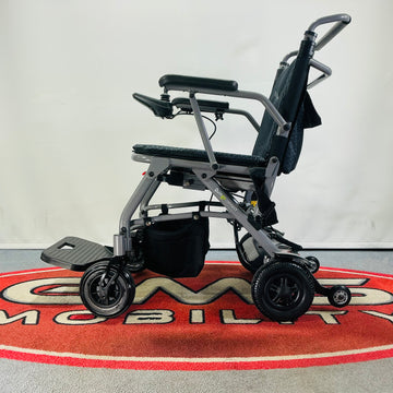 Quingo Connect Portable Folding Electric Powerchair W/ Attendant Bracket