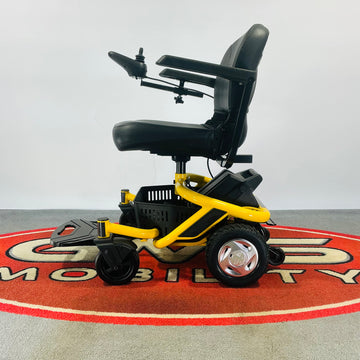 Van Os Excel Quest Electric Wheelchair Powerchair (Yellow)