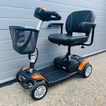 Li-Tech Spectrum Lightweight Portable Mobility Scooter (Orange)